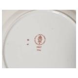 Royal Crown Derby Asian Rose Dinner Plate & Bowl