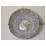 Chinese Export Rose Medallion Centerpiece Bowl