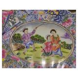 Chinese Export Rose Medallion Centerpiece Bowl