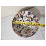 Vintage Imari Style Centerpiece Bowl