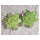 Staffordshire Capodimonte Porcelain Floral Figures