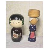 Japanese Kokeshi Doll Collection