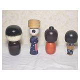 Japanese Kokeshi Doll Collection