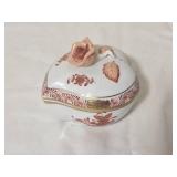 Herend Porcelain Chinese Bouquet Trinket Box
