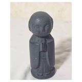 Jizo Bosatsu Iron Figure ~ Vintage Japan Export