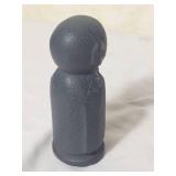 Jizo Bosatsu Iron Figure ~ Vintage Japan Export