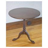 Georgian Mahogany Tilt Top Tripod Table