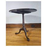 Georgian Mahogany Tilt Top Tripod Table