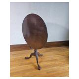 Georgian Mahogany Tilt Top Tripod Table