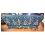 English Jacquard Tapestry Sofa