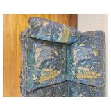English Jacquard Tapestry Sofa