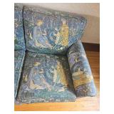 English Jacquard Tapestry Sofa