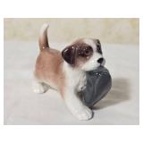 Royal Copenhagen Dog Figurines ~ Saint Bernard Puppy & Dog