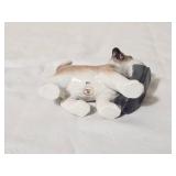 Royal Copenhagen Dog Figurines ~ Saint Bernard Puppy & Dog