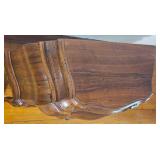 Antique Italian Olivewood Bombe Cabinet