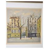 Andre Renoux Signed Framed Print ~ Palace Furstenberg