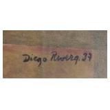 Diego Rivera Vintage Prints ~ Sembrador de Coles & Market Scene