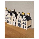 KLM Delft Blue Dutch Row House Collection