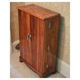 Antique Wooden Sewing Notions Cabinet