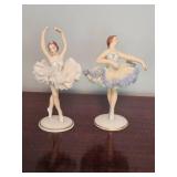 Dresden Lace Porcelain Ball Gown Ballet Figure