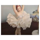 Dresden Lace Porcelain Ball Gown Ballet Figure