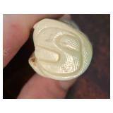 Japanese Netsuke Style Intricate Figures ~ Set of 3