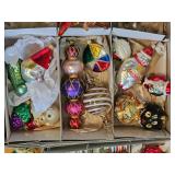 Vintage Christmas Cheer Ornament Collection C