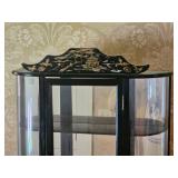 Bombay Company Black Curio Display Cabinet