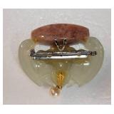 Ayala Bar Artisan Crafted Brooch