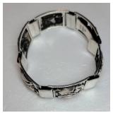 Vintage Fir. Munksgaard Denmark Sterling Silver Bracelet