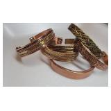 Copper Cuff Bracelet Collection