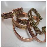 Copper Cuff Bracelet Collection