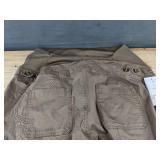 Isabel Maternity Utility Barrel Pant Brown XL - Brand New