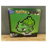 MEGA Pokemon Bulbasaur Pixel Art, 374 Pieces - Brand New
