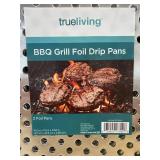 18 True Living BBQ Grill Foil Drip Pans 16.5" x 11.5" - Brand New