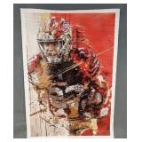 New NFL Football San Francisco 49ers Christian McCaffrey #23 Canvas Print - 12