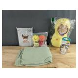 Nanobebe 0m Nipples & Bottles & Assorted Baby Items - Sleep Sack, Nipples, Socks & Baby Trivia - Brand New