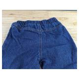 Hooded Plaid Shirt & Denim Jeans Set - Blue & Tan - Boys Size 2-3 Years - Brand New