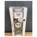 BIBS Colour 2 Pacifier Set Size 1 & Bottle Cap - Brand New