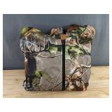 Animal Leaf Print Zip Up Camo Hoodie - Men