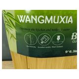 Wangmuxe 100% Organic Bamboo 3 Piece Cutting Board Set - Brand New