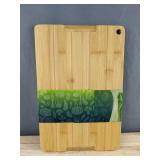 Wangmuxe 100% Organic Bamboo 3 Piece Cutting Board Set - Brand New