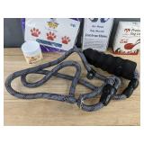 Dutchy Brand Premium Dog Leash, TZBEINN Air Mesh Dog Muzzle, Dental Powder, Bath Buddy, Etc. - Brand New