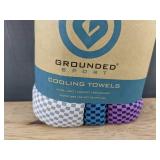 6 Grounded Sport Cooling Towels - Brand New