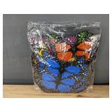 Zeyune 150 Pcs Butterflies, Marigold Flower Heads with Sticks - Brand New