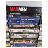 120 DVD Movie Collection - The West Wing, The Office, Ocean