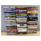 110 DVD Movie Collection - The Office, Simpsons, Hitch, Crystal Skull, Seabiscuit, Family Man, Planet Earth, Spider-Man 2, Indiana Jones, Home Alone, Monsters Inc *C