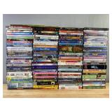 120 DVD Movie Collection - The Hunger Games, Lost, The Office, The Pink Panther, Pirates of the Caribbean, The Twilight Saga Breaking Dawn - Part 2, Aladdin II & III, Scooby-Doo, The Lord of the Rings