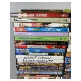 120 DVD Movie Collection - The Hunger Games, Lost, The Office, The Pink Panther, Pirates of the Caribbean, The Twilight Saga Breaking Dawn - Part 2, Aladdin II & III, Scooby-Doo, The Lord of the Rings