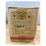 Nuvrek YD-L06 Foot Massager - Black - 12V DC - 24W - Brand New